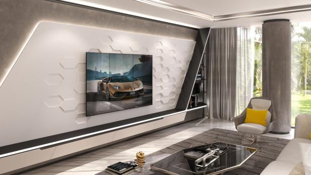 Villa Lamborghini: Wohnen wie in einem Luxusschlitten