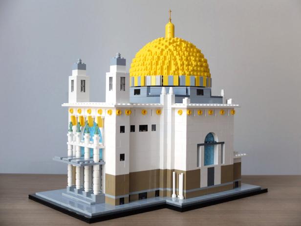 Große Architektur in kleinen Steinen: Die Villa Beer aus Lego