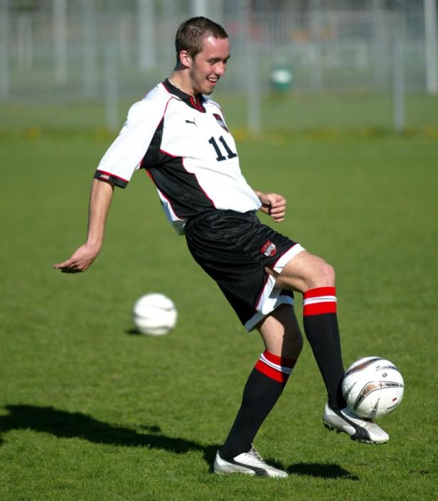 Fußball-Stars einst und heute