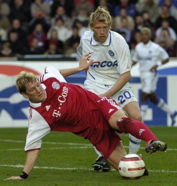 Fußball-Stars einst und heute