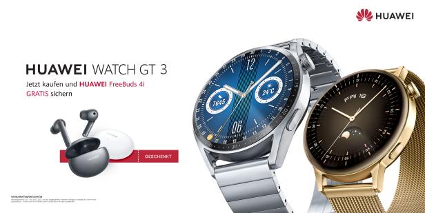 Die neue HUAWEI Watch GT 3 Serie: Smart. Watch.