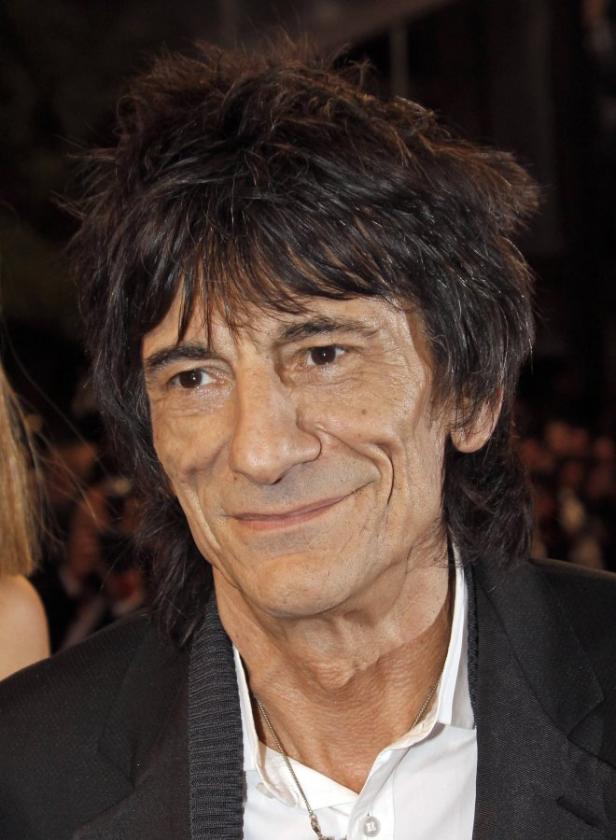 Rolling Stones' guitarist Ron Wood arrives on the