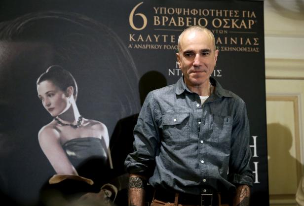 Daniel Day-Lewis presents new movie in Athens