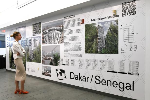 Klimatauglicher Turm für Dakar: Architekt sorgt für Aufsehen