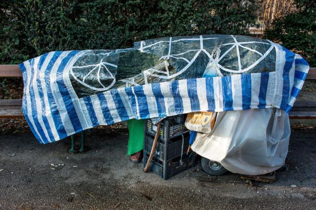 Hinschauen statt vorbeigehen: Porträts von Obdachlosen im Stadtpark