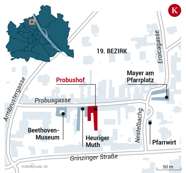 Ein Wiener Kulturgut in Bedrängnis: Aus für Heurigenlokal Probushof