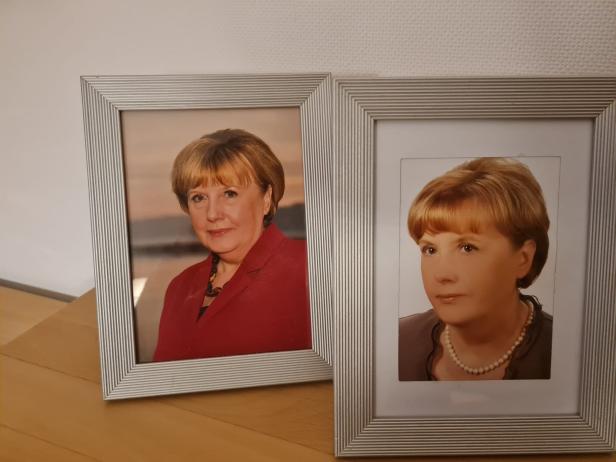 Merkel-Double: "Ich habe ihre Raute geklaut, sie meine Frisur"