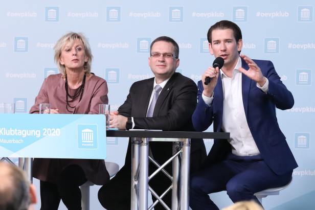 ++ HANDOUT ++ ÖVP KLUBTAGUNG IN MAUERBUCH: SCHWARZ/WÖGINGER/KURZ