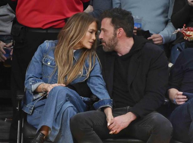 Jennifer Lopez und Ben Affleck verliebt bei NBA-Spiel