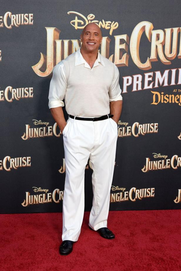 Dwayne „The Rock“ Johnson bei der Premiere von „Jungle Cruise“.