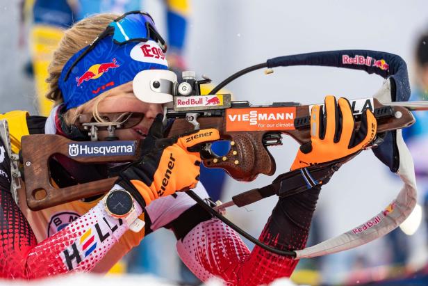 Der Heimfluch hält an: Biathlon-Star Hauser verliert das Gelbe Trikot