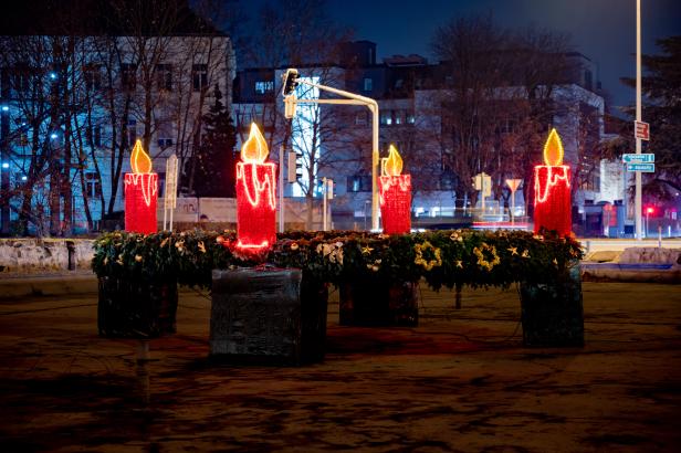 200.000 LED-Lichter bringen Weihnachtsstimmung nach St. Pölten