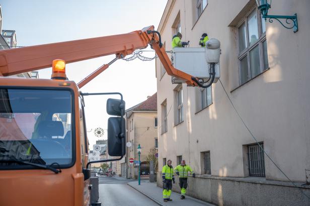 200.000 LED-Lichter bringen Weihnachtsstimmung nach St. Pölten