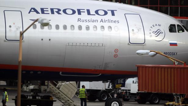 Nordlicht-Beleuchtung im Flugzeug