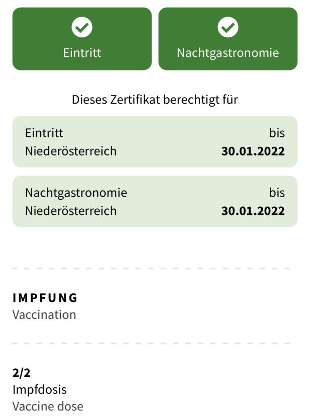 Update bringt neue Funktionen: Ist Ihr Grüner Pass noch gültig?