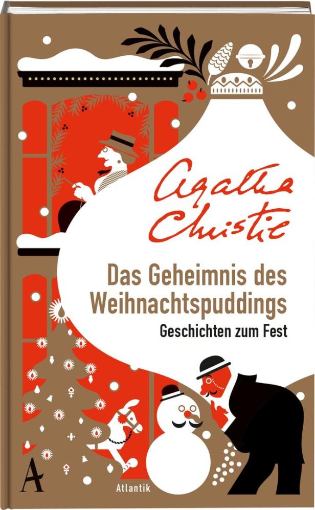 Das Cover des Buches „Das Geheimnis des Weihnachtspuddings“ von Agatha Christie.