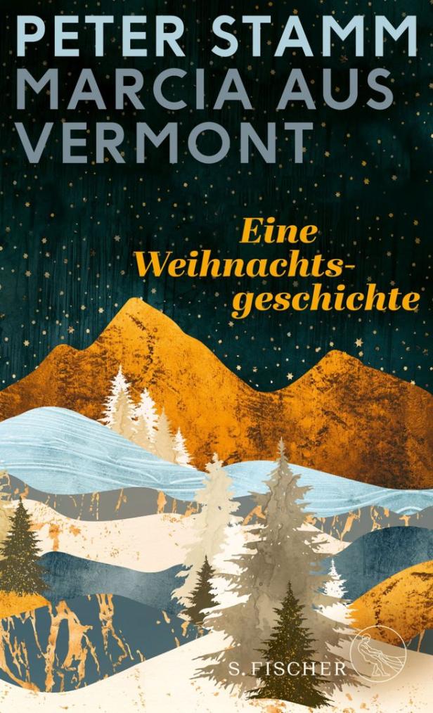 Das Cover des Buches „Marcia aus Vermont. Eine Weihnachtsgeschichte“ von Peter Stamm.
