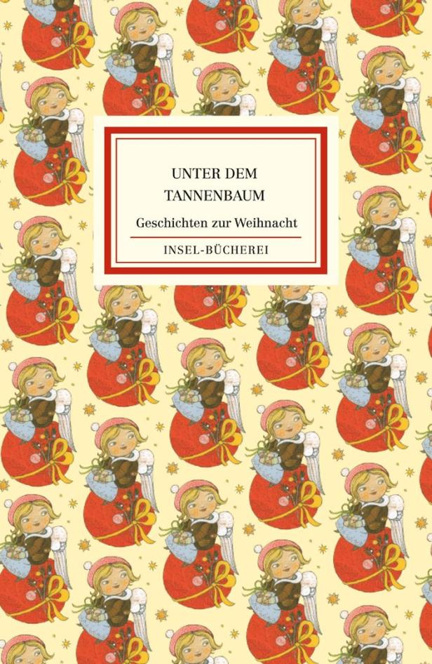 Das Cover des Buches „Unter dem Tannenbaum“ mit einer Illustration eines Weihnachtsengels.