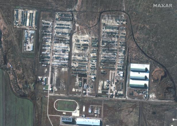 Satellite images show Russian military deployments in Crimea and western Russia