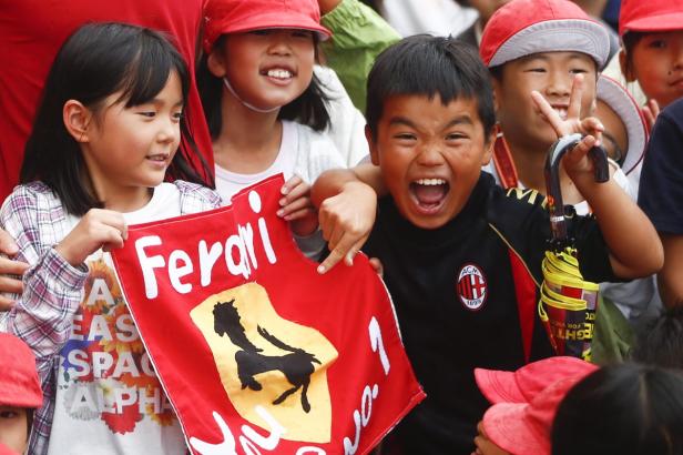 Die Japaner sind verrückt nach der Formel 1