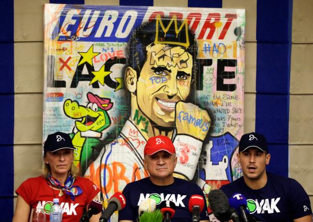 Serbian tennis player Novak Djokovic detained in Melbourne