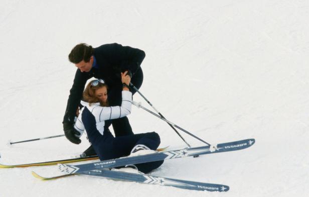 Inkognito im Ski-Urlaub: Prinz Charles' absurde Verkleidung