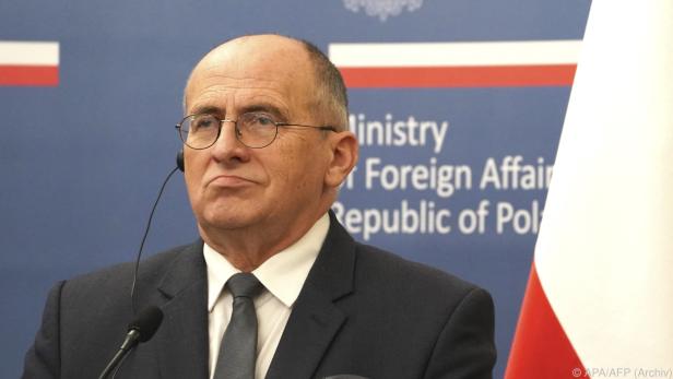 Polens Außenminister und OSZE-Vorsitzender Zbigniew Rau