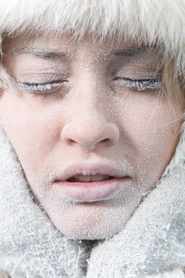 Harter Winter für die Haut