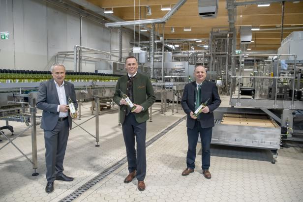 Neue Abfüllanlage bei Winzer Krems schafft 15.000 Flaschen