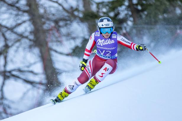 SKI-WELTCUP IN ZAUCHENSEE: SUPER-G DER FRAUEN: SCHMIDHOFER