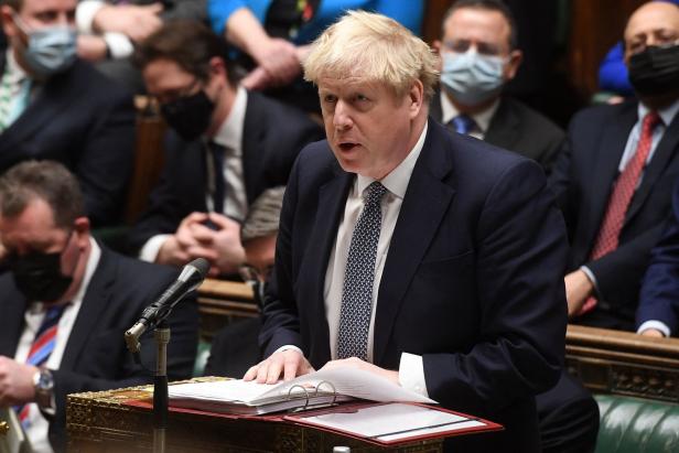 Schweinepasteten-Verschwörung gegen Premier Boris Johnson