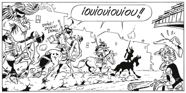 Lucky Luke ritt nach Krems