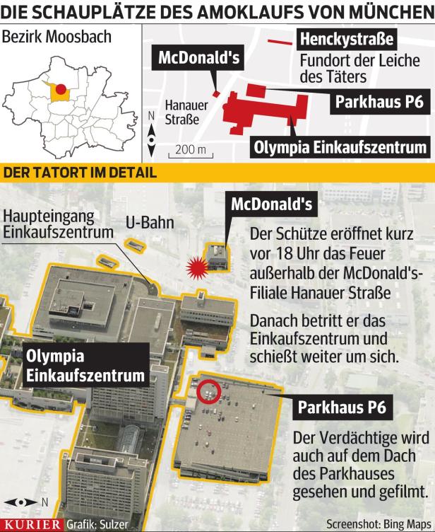 Amoklauf von München: Es hätte weitere Opfer geben können