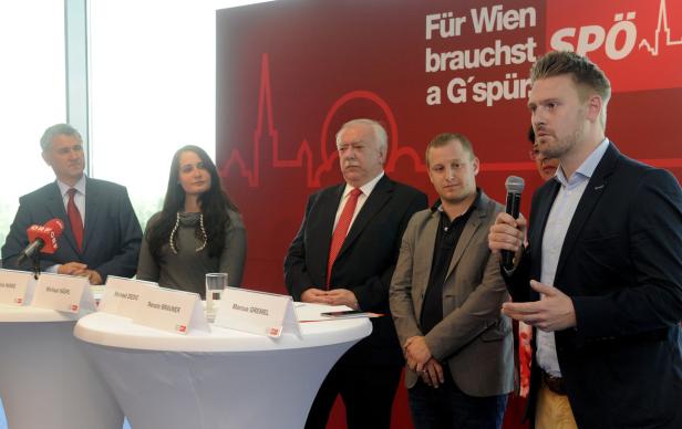Jugendkandidaten und Häupl Jugendkandidaten und Häupl