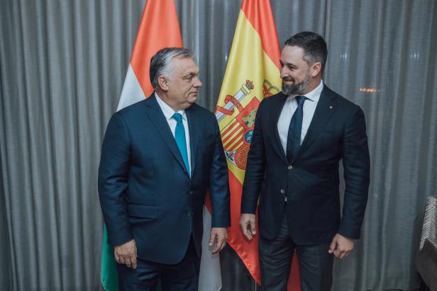 Gipfeltreffen europäischer Rechtsparteien in Madrid.