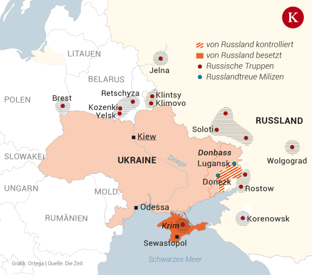 Russland verstärkt seine Truppen weiter, Ukraine kritisiert „US-Informationskrieg“
