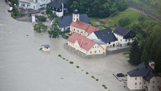 Bilder: Österreich unter Wasser