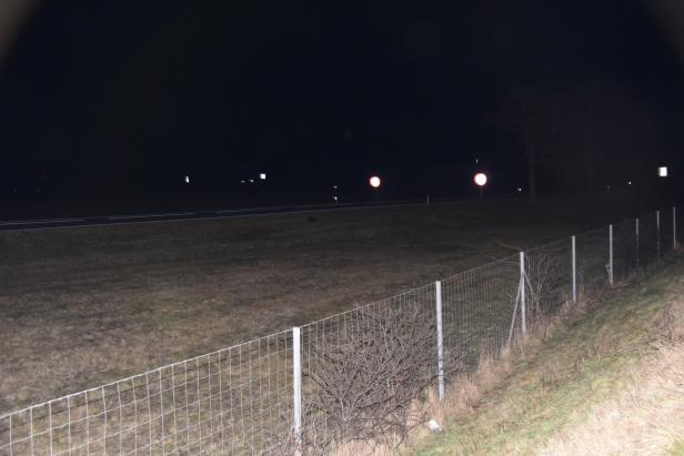 Niederösterreich: Pkw schlitterte 200 Meter über die Autobahn