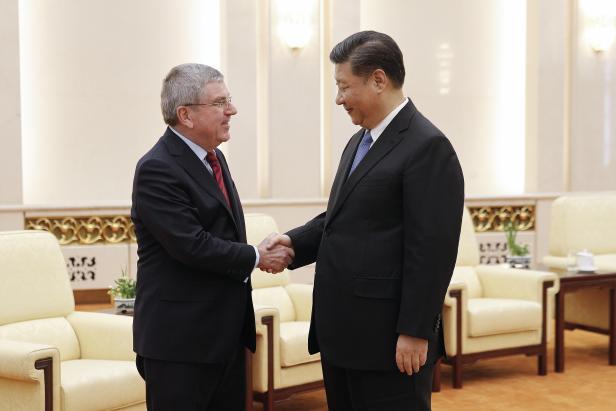 IOC President Thomas Bach visits China