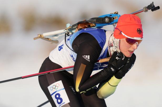 Drei Fehler: Biathlon-Weltmeisterin Hauser verpasst die Top Ten