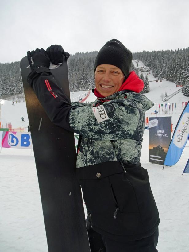 Gitti Köck ist seit 2021 Cheftrainerin der österreichischen Snowboarder