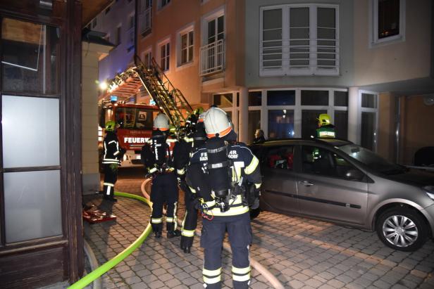 Brand in betreutem Senioren-Wohnhaus in Baden: 28 Personen gerettet