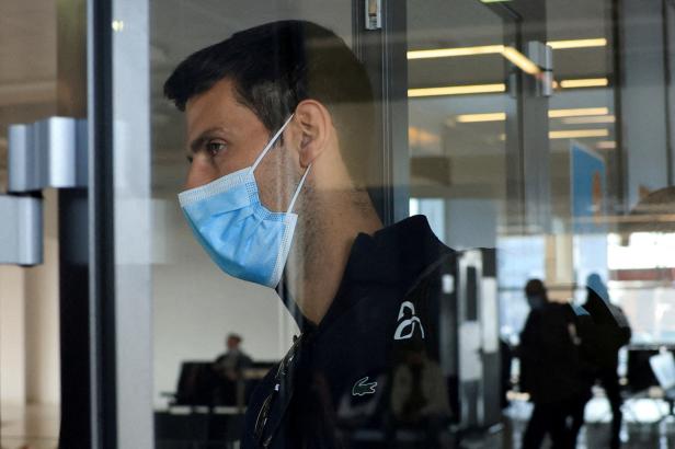 FILE PHOTO: Serbian tennis player Djokovic arrives in Belgrade after losing Australia court appeal against visa cancellation