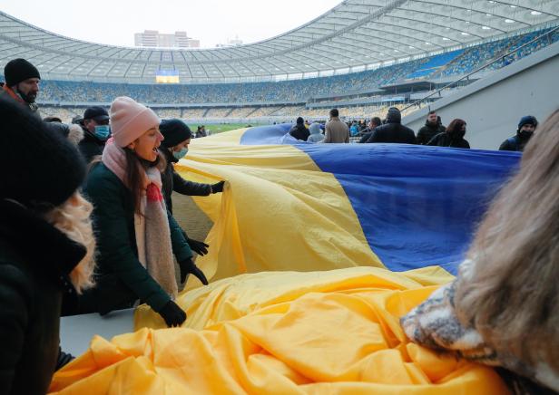 Ukraine feiert "Tag der Einheit" statt "Tag des Überfalls"