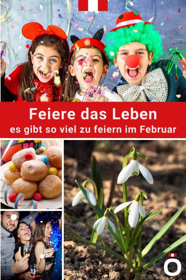 Feiere das Leben im Februar