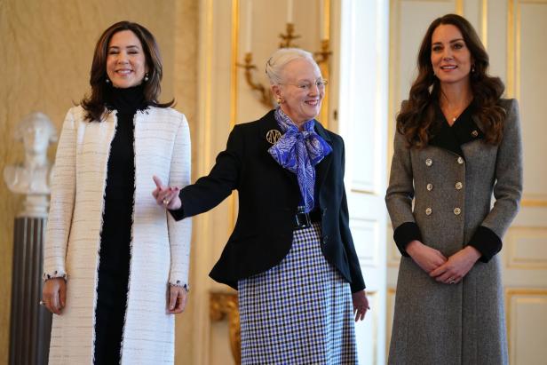 Herzogin Kate und dänische Prinzessin Mary im Style-Duell