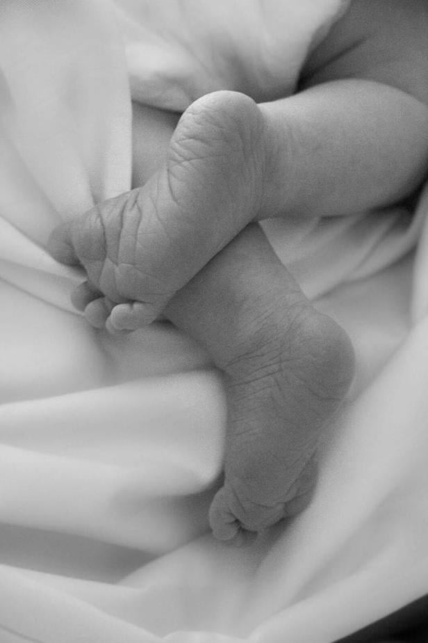 Oskars Füße Athanasiadis: Zweites Baby für "Kernölamazone"