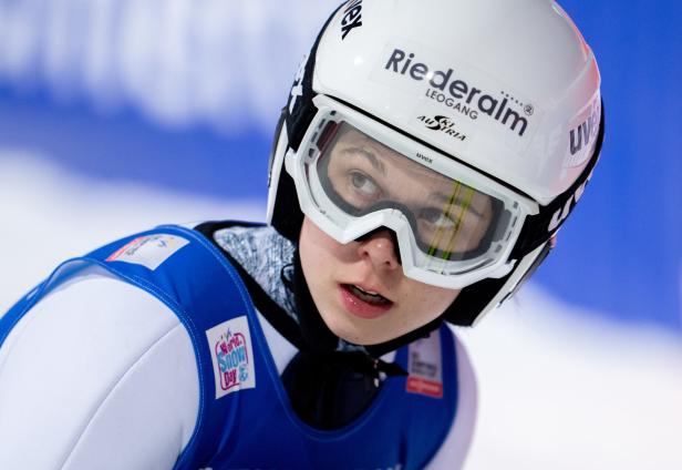 Erster Podestplatz für ÖSV-Skispringerin Lisa Eder