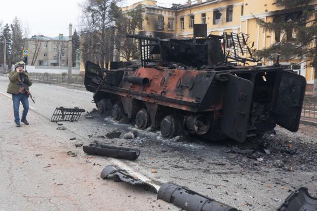 KURIER im belagerten Charkiw: Russische Armee bombardiert Wohnsiedlungen
