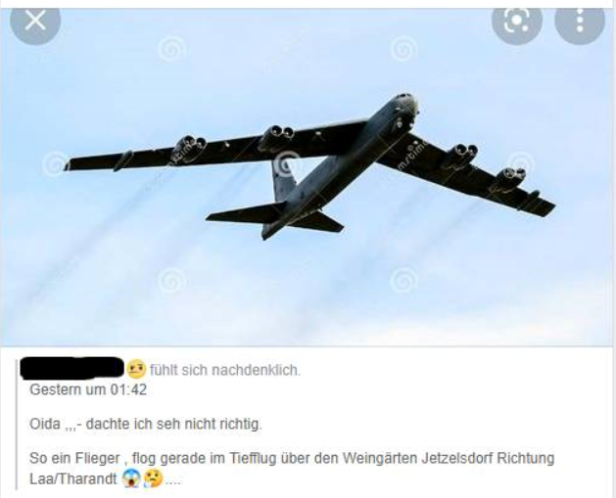 B-52 über Österreich gesichtet: Was dran ist